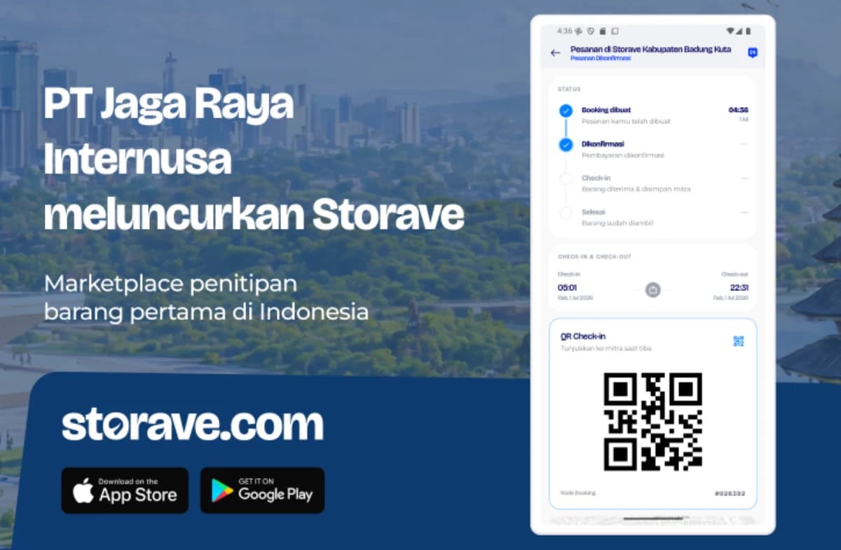 PT Jaga Raya Internusa launches Storave, Indonesia's first baggage storage marketplace